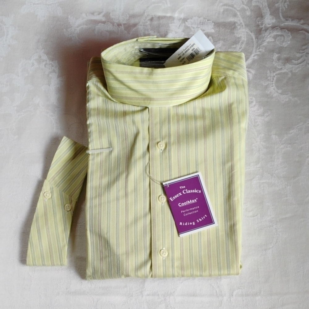 Yellow Dress Shirt /Riding.
